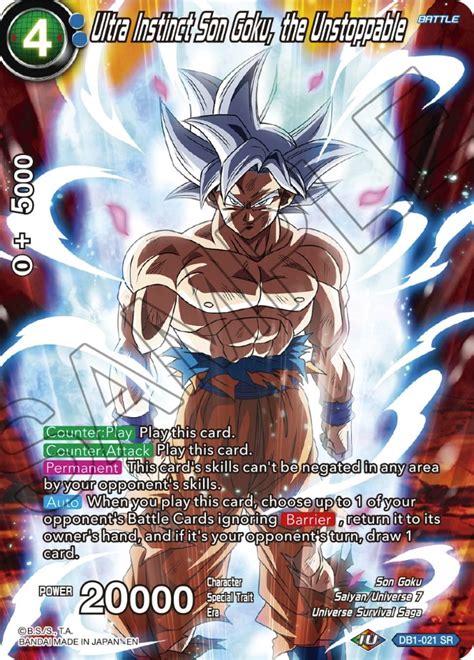 Goku's Unstoppable Power: The Ultra Instinct 318347