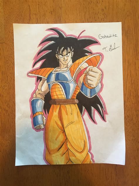 Goku and Raditz Fusion: The Unstoppable Warrior