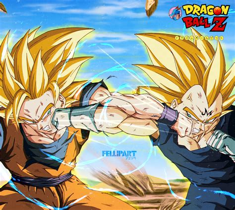 Goku vs Majin Vegeta: An Epic Clash of the Titans