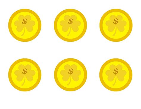 Gold Coin Template