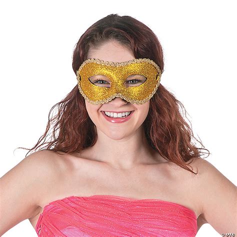 Gold Trimmed Mask