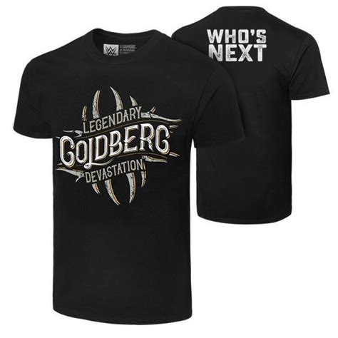 Goldberg T-Shirt: A Symbol of Unstoppable Determination and Charisma