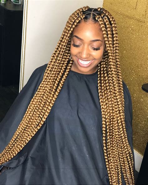 Golden Blonde Braids: