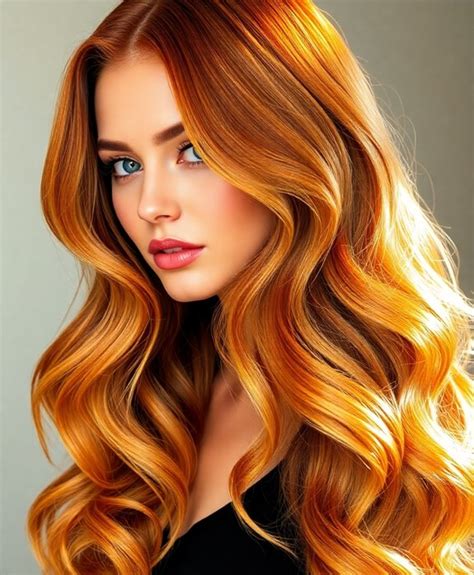 Golden Copper Colored Hair: A Radiant Hue for All Seasons