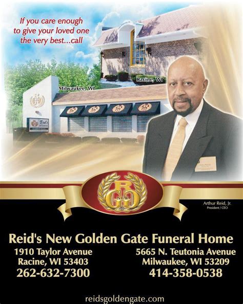 Golden Gate Funeral Home: A Trusted Milwaukee Institution