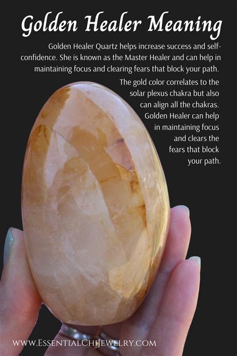 Golden Healer Crystal: A Radiant Gem with Healing Powers