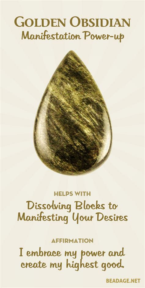 Golden Obsidian: Properties and Meaning