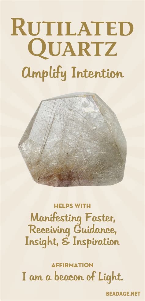 Golden Rutilated Quartz Meaning & Symbolism: Unveil the Power of Transformation and Manifestation