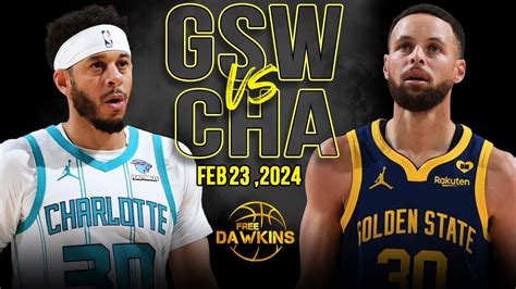 Golden State Warriors vs. Charlotte Hornets: Battle of the Buzz City and the Dynasty