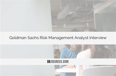 Goldman Sachs Risk Management: A Case Study in Excellence