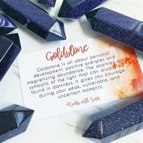 Goldstone Crystal: A Guiding Light in the Darkness