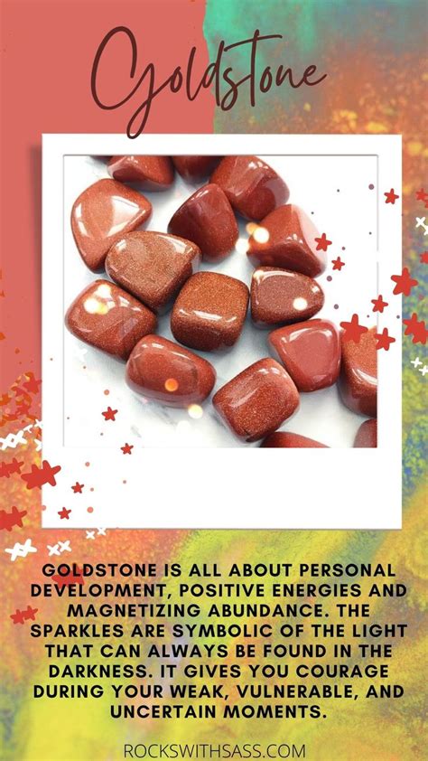 Goldstone Crystal: Properties and Energetic Applications