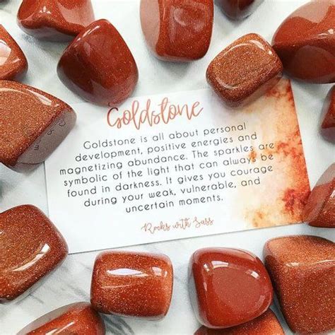 Goldstone Crystal Properties: A Shimmering Talisman of Positive Energy