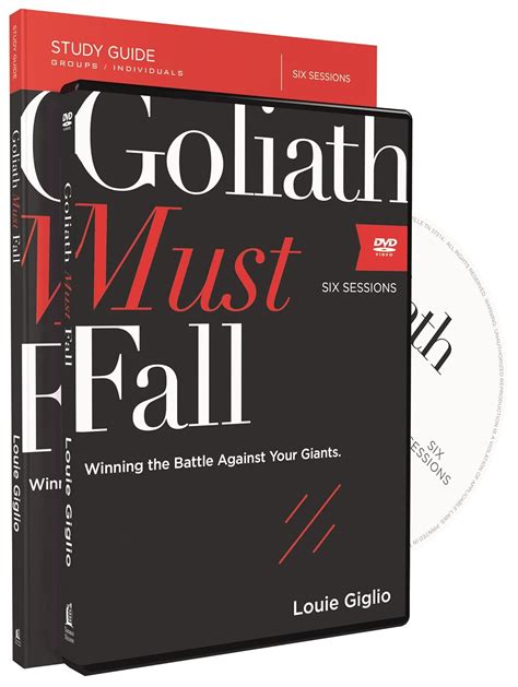 Goliath Must Fall Study Guide Winning the Battle Against Your Giants Doc