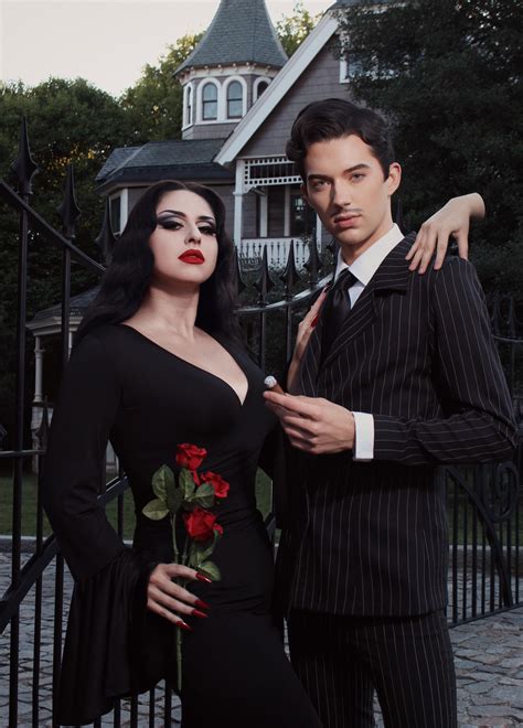 Gomez and Morticia costume