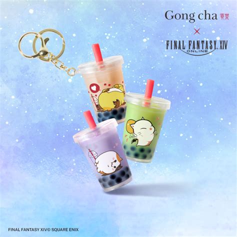 Gong Cha Final Fantasy XIV: A Sweet and Savory Collaboration