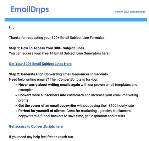 Good Email Templates