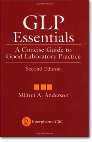 Good Laboratory Practice The Why and the How 2nd Edition Epub