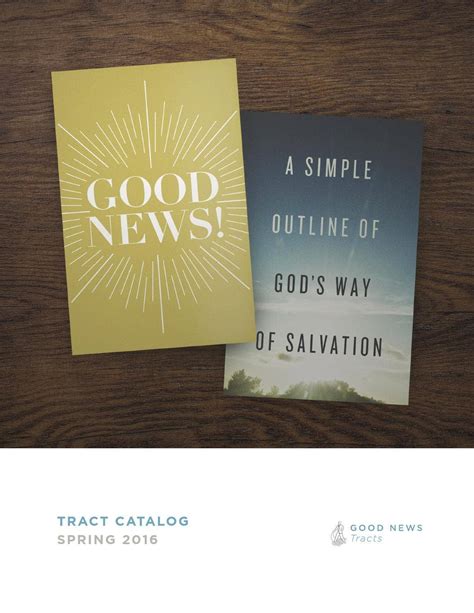 Good News Tracts Catalog