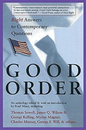 Good Order Right Answers to Contemporary Questions Epub