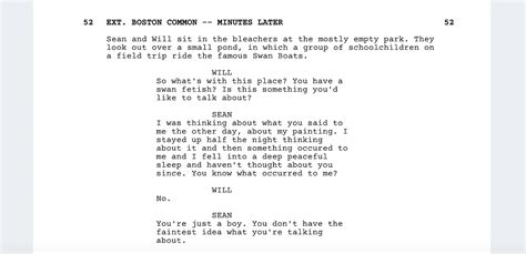 Good Will Hunting Script Pdf PDF