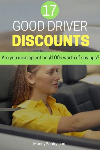 Good driver discount: