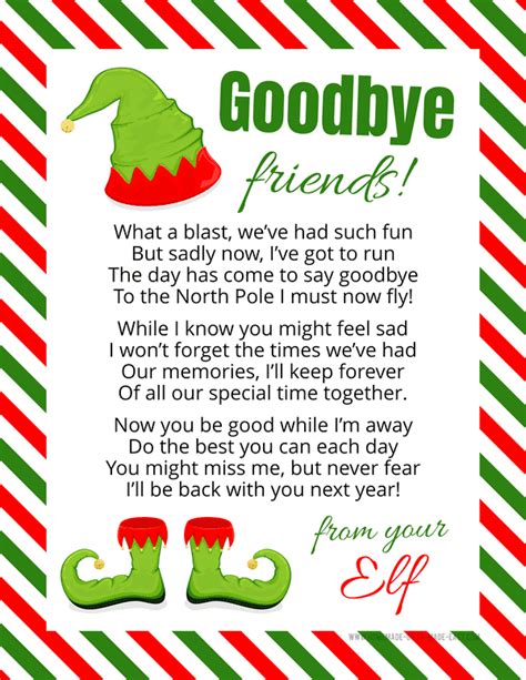 Goodbye, My Elf: Leaving a Lasting Impression