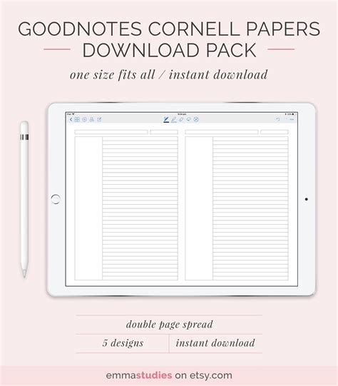 Goodnotes Templates Free Download