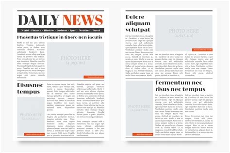 Google Doc Templates Newspaper