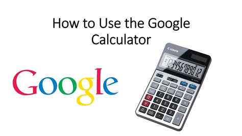 Google Online Calculator: Your Ultimate Guide to Everyday Calculations