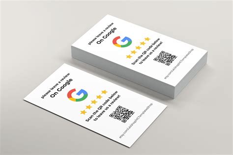 Google Review Card Template