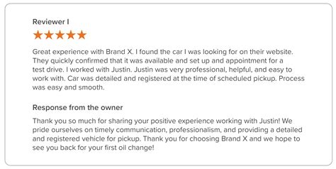 Google Review Reply Template