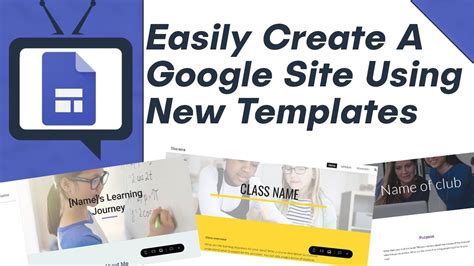 Google Sites Custom Templates