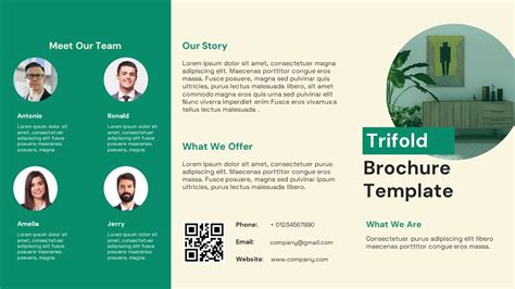 Google Slide Brochure Template