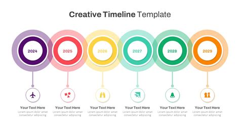 Google Slides Template Timeline