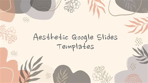 Google Slides Templates Free Aesthetic