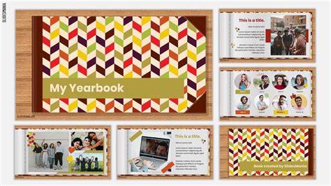 Google Slides Yearbook Gallery Template