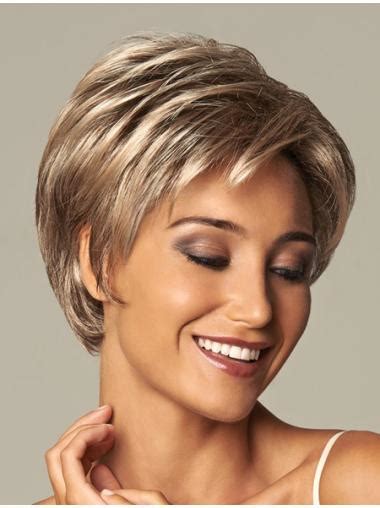 Gorgeous Blonde Wavy Short Synthetic Wigs