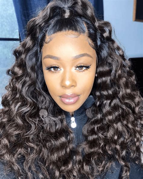 Gorgeous Lace Front Wavy Long Rihanna Wigs