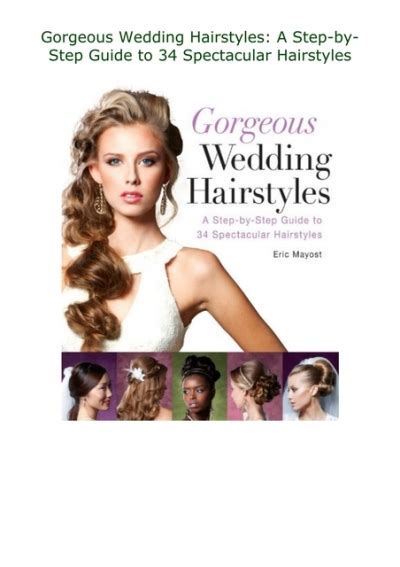Gorgeous Wedding Hairstyles A Step-by-Step Guide to 34 Spectacular Hairstyles Reader
