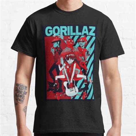 Gorillaz T-Shirts: Expressing Individuality and Rebellion