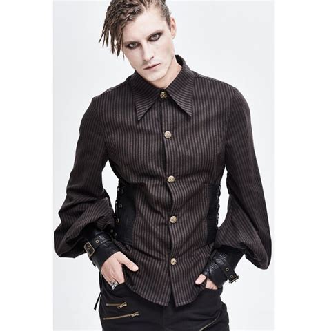 Gothic Button Up Shirts: A Timeless Fashion Statement