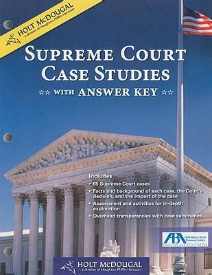 Government Answer Key Mcdougal Supreme Court Cases Reader