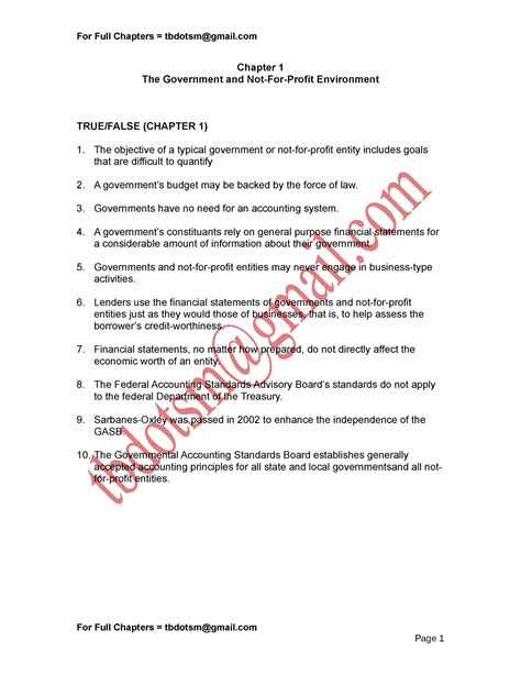 Government Not For Profit Accounting Chapter 11 Solutions Reader