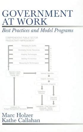Government at Work Best Practices and Model Programs Illustrated Edition Epub