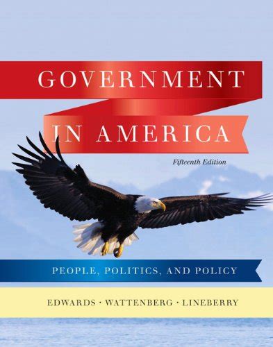 Government in America People Politics and Policy 15th Edition Kindle Editon