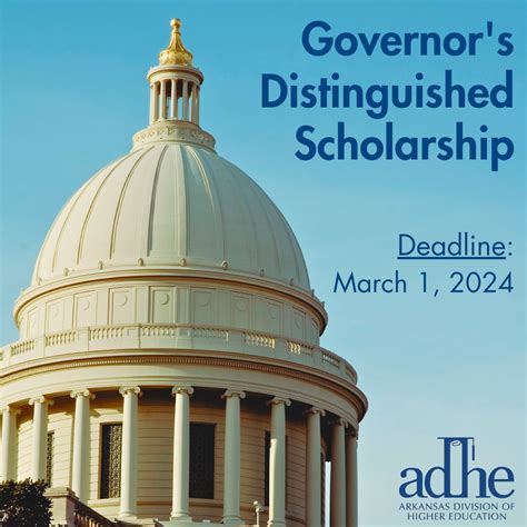Governor's Distinguished Scholarship Arkansas: A Gateway to Academic Excellence