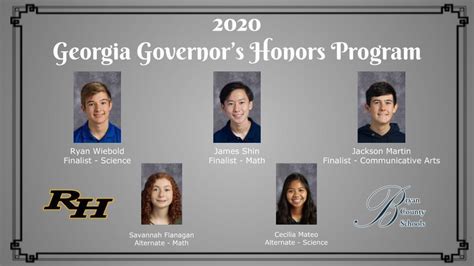 Governor's Honors Program: Unleashing Potential and Embracing Excellence