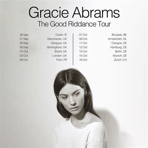 Gracie Abrams Setlist 2024: The Ultimate Guide for Fans