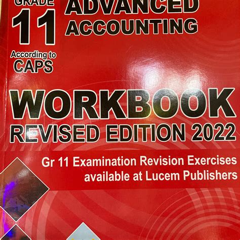 Grade 11 Accounting Workbook Answers Reader